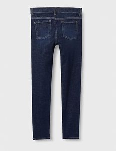 Girls High <b>Waist</b> Straight Leg Denim <b>Jeans</b> With Heart Appliques Casual Full Length Pants For Kids Spring Style - Product Image 2
