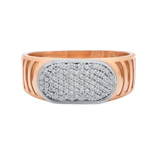 Anillos de oro rosa para caballeros para minoristas, 3.750 g de peso, calidad de 18 quilates, joyería de lujo para hombre, catálogo, disponibilidad para pedidos al por mayor - Product Image 3