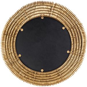 Arte de pared moderno con pétalos de girasol en hierro, espejo decorativo de lujo para montar en la pared, para sala de estar y pasillos. - Product Image 5