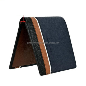 2024 nouveaux fabricants de portefeuille à deux volets en cuir pour hommes vente en gros directe portefeuille en cuir de vachette souple pour hommes - Product Image 3