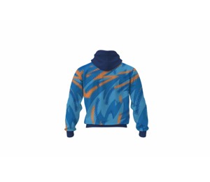 Streetwear Sublimation Full Zip Hoodie Custom Polyester Men Women Hoodie - Product Image 2