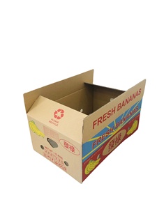 OEM/ODM Recycled Materials Banana Slotted Boxes 5-Layer Corrugated 50*33*22 Size 5mm Thickness UV Waterproof 2-Side Technique - Product Image 6