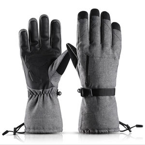 Gants de ski thermiques imperméables, coupe-vent, compatibles écran tactile, pour snowboard, chauds, pour sports d'hiver en plein air, pour hommes et femmes, personnalisables - Product Image 6