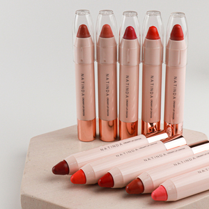Lápiz Labial Mineral Cremoso Natinda, Larga Duración, Textura Suave, Color Intenso, 10 Colores - Product Image 3