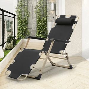 Sedia da Spiaggia Black Deck - Product Image 3