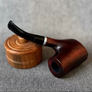 Pipa de Tabaco de Madera Natural Hecha a Mano de Primera Calidad, Diseño Moderno Ecológico, Regalo para Coleccionistas de Tradebyd - Product Image 2