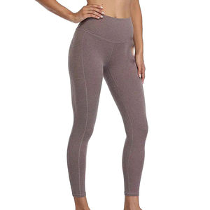Leggings de cintura alta para mujer, para gimnasio y entrenamiento, sin costuras, elásticos, deportivos. - Product Image 6