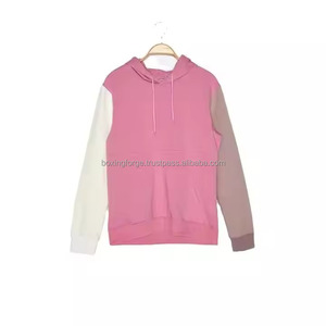 เสื้อฮู้ดผ้าคอตตอนขนแกะเสื้อฮู้ดแบบสวมศีรษะผลิตได้ตามต้องการ - Product Image 6
