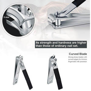 Professional Personal Care Tool Pedicure Manicure Kit Custom Nail Cutter Set Stainless Steel Manicure Set - Product Image 4