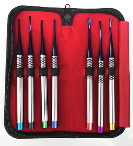 High Quality Stainless Steel Set of 7 PDL Luxating Root Elevators Manual Dental Instruments CE ISO Approved By Grip Surgical - Product Image 1