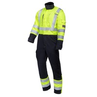 Ensemble de vêtements de travail UltraDuty Industrial Pro Flex, polyester ripstop renforcé, respirant, multi-poches, antistatique, imperméable