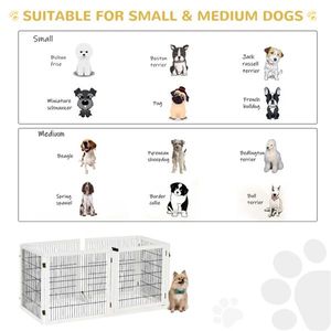 170\" L Wooden Pet Door for Dogs-Premium Quality Pet Gates & Pens - Product Image 2