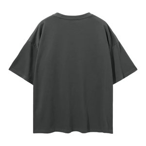 Custom High Quality DTG/DTF Solid Front 100% Cotton 260gsm Heavy Boxy Oversize Men <b>T</b>-shirts Acid Wash Vintage - Product Image 2