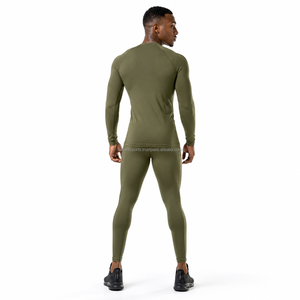 Camiseta Deportiva de Compresión para Hombre, Ajuste Atlético, Alternativa Personalizada para Gimnasio, Entrenamiento, Tejido de Secado Rápido, Venta al Por Mayor - Product Image 2