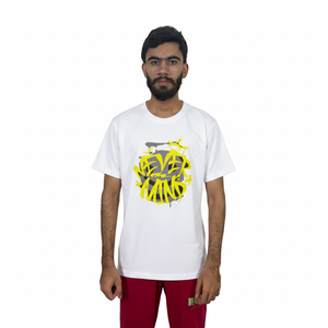 เสื้อยืดผู้ชายไซส์ใหญ่ ผ้าฝ้าย 100% คุณภาพพรีเมียม สวมใส่สบาย พิมพ์ลายโลโก้แบบ DTF ได้ตามสั่ง ระบายอากาศได้ดี แห้งเร็ว - Product Image 1