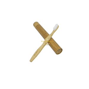Étui en bambou durable, écologique et naturel, pour ranger les brosses à dents, les couverts et les articles de voyage - Product Image 6