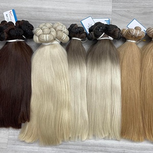 Oferta Especial: Cabello Humano Vietnamita Liso Natural, Trama a Máquina, Calidad Superior, Color Personalizable, Cutícula Completa - Product Image 5