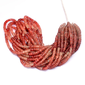 AAA+ Andesine 5mm-6mm Smooth Rondelle Beads Natural Rare Andesine Semi Precious Gemstone Loose Beads for Jewelry Making Supplies - Product Image 3