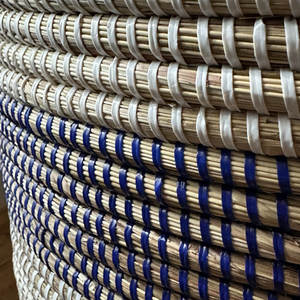 Panier à linge tissé à la main avec poignées confortables Bac de rangement tissé - Product Image 3