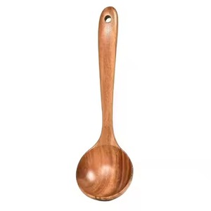 Ensemble de Cuillères et Fourchettes à Salade en Bois de Haute Qualité, Ustensiles de Cuisine en Bois Naturel, Ensemble d'Outils de Service pour Salade - Product Image 2