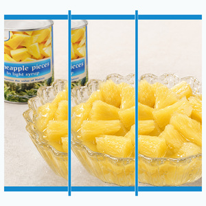 Piña en Rodajas en Almíbar de Primera Calidad de Fábrica Vietnamita, Dulce y Deliciosa, en Lata A10, al Mejor Precio - Product Image 2