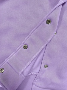 เสื้อแจ็คเก็ตวาร์ซิตี้สีม่วงสำหรับผู้หญิง พิมพ์ลายตัวอักษรนิวยอร์ก แขนยาว คอปกพับได้ สไตล์สตรีทแวร์สำหรับฤดูใบไม้ร่วง - Product Image 5