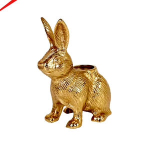 Exclusive Quality Silver Metal Candle Holder Candle Stand Attractive Design <b>Rabbit</b> Candlestick Candle Stand <b>Lighting</b> - Product Image 1