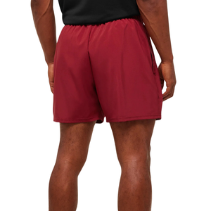 Pantalones Cortos Deportivos para Hombre, Corte Ajustado de 5 Pulgadas, Ligeros, para Entrenamiento, Gimnasio, Running, Color Borgoña - Product Image 2