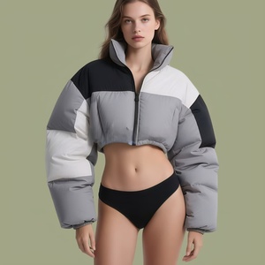 Customized Casual Wear Men's Puffer Jackets with <b>Stand</b> Collar Premium Quality Men Puffer Jacket Available in Different Colors - Product Image 5