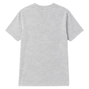 Camiseta Gris de Manga Corta para Jóvenes, Cuello Redondo, Informal, para Uso Diario, Escolar, Deportivo, Estilo Urbano, Ropa Cómoda - Product Image 2