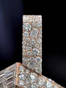 Luxury Unisex Moissanite Diamond D Letter <b>Pendant</b> 925 Sterling Silver 10k <b>Solid</b> Yellow <b>Gold</b> Fully Iced Customizable Hip Hop - Product Image 5