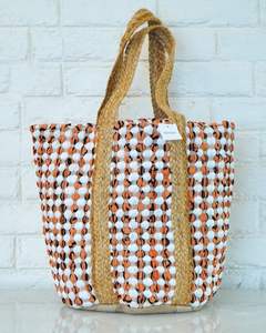 Bolso Bandolera Tyntra 2026 de Moda Bohemia para Mujer, de Algodón y Yute Multicolor, con Cierre Abierto, para Viajes, Playa, Fiestas y Compras - Product Image 1