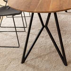 Mesa de comedor ovalada Vandana Nimbus Vesta en madera de acacia - Product Image 5