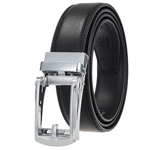 Cinturón de Cuero Genuino de Grano Completo para Hombre, Moderno, con Grabado, Casual de Negocios, con Hebilla de Aleación Ajustable, Diseño Exclusivo, Hecho en Sialkot - Product Image 3