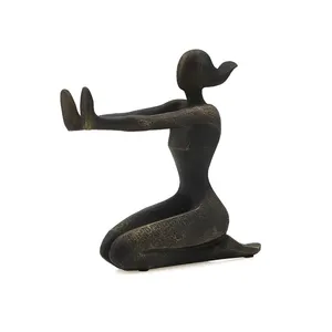 Handmade Modern Metal Sculpture Contemporary Decor Accent Luxury Heavy-Duty Aluminum Eco-Friendly Handmade Bookend for Office - Product Image 3