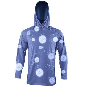 Camisetas de Pesca con Capucha para Pescadores Activos - Protección UPF 50+, Impermeables, Transpirables, Antibacterianas, de Secado Rápido, Unisex para Adultos - Product Image 2