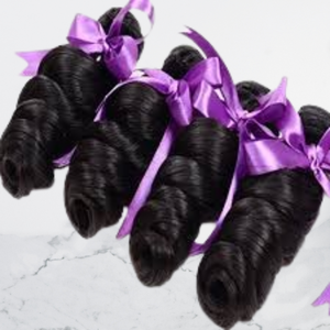 Extensions de cheveux humains indiens |   Extensions de cheveux naturels Remy pour tissage |   Cheveux doux et épais à double trame - Product Image 1