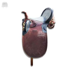 Vente en gros de selle de dressage de qualité supérieure avec logo personnalisé stock de cuir anglais à haute durabilité avec raccords durables pour l'équitation - Product Image 4