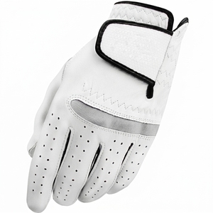 Guantes de Golf de Piel Genuina de Alta Calidad para Mano Izquierda, Transpirables y de Secado Rápido para un Agarre Cómodo, Equipo Deportivo - Product Image 1