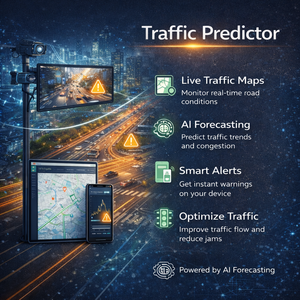 Sistema Inteligente de Optimización de Semáforos para Intersecciones Urbanas |   Predicador de Tráfico con IA – OEM e Integración de Sistemas Disponibles - Product Image 1