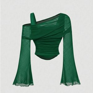 Venta al por Mayor de Tops Cortos para Mujer, Ropa Urbana de Moda, Vestidos de Verano con Logotipo Personalizado, Camiseta Corta Informal a la Moda para Mujer - Product Image 2