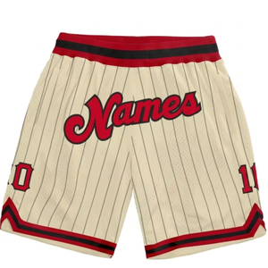 Shorts de basketball pour hommes personnalisés, multicolores, respirants, à taille élastique et taille haute, coupe ample, séchage rapide, sport décontracté, été - Product Image 1