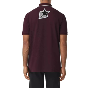 Camiseta de Cuello Alto Transpirable para Hombre, Nueva Llegada 2026, Venta al Por Mayor, Logotipo Bordado Personalizado, Uniforme de Golf, Viscosa/Algodón Ecológico - Product Image 4