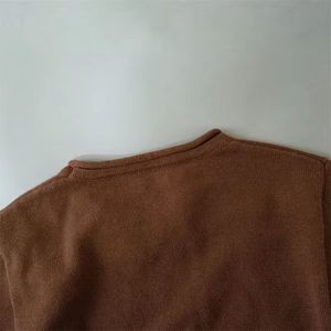 Camiseta de punto para mujer, de manga corta, cuello redondo, color liso, ajuste holgado, para todas las estaciones, estilo casual - Product Image 6