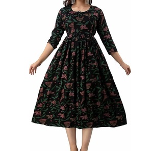 Vestido de Maternidad Transpirable con Estampado Sublimado, Nuevo Modelo de Verano, Vestidos de Maternidad y Lactancia con Estampado Moderno para Mujeres - Product Image 4