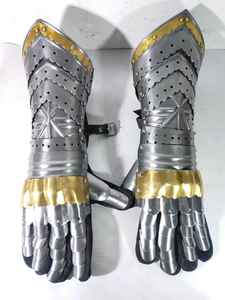 Gauntlets gloves iron gauntlets metal gauntlets steel gauntlets stainless steel gauntlets - Product Image 4