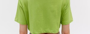 T-shirt court à col bateau pour femme, en coton, manches courtes, style streetwear, coupe ajustée, décontracté, doux et extensible, idéal pour l'été, impression personnalisée - Product Image 3