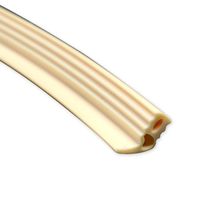 Joints d'étanchéité en caoutchouc silicone QH Alpha Seals pour températures extrêmes ASRSQHM6015x25 OEM Nakhon Pathom Couleur Crème Hauteur 25mm - Product Image 1
