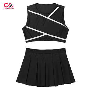 Top Selling Women's Adult High Quality Customizable Cheerleading Uniforms Quick-Dry <b>100</b>% <b>Polyester</b> Heat-Transfer Printing - Product Image 1