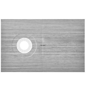 Kit Moderno per Piatto Doccia in XPS EPS 60"x38" con Scarico Offset da 6,3" e Design Impermeabile - Product Image 1